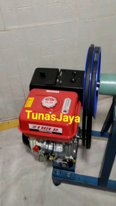 Gilingan Daging Kacang Bumbu Pecel NO 42+Mesin Penggerak GX270 Siap Pakai