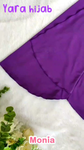 Monia Yara M (3-6 th) Monia Hijab instan anak | Jilbab instan anak perempuan bahan Jersey premium Monia Hijab