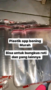 Plastik Opp Seal Lem Roti Snack Pie Souvenir 8x8 9x9 10x10 11x11 12x12 13x13
