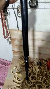 TONGKAT KOMANDO AKAR GALIH KAYU KELOR MATA PIS4U