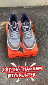 Giày thể thao nam cao cấp size 39-43 bata Bitis Hunter phối da trẻ trung đế siêu nhẹ HSM009400