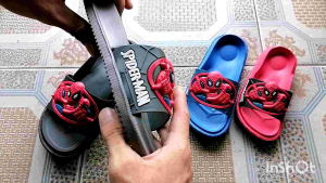 Spiderman Character Kids Sandals Slip On