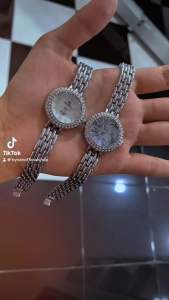 Jam Tangan Wanita Rantai Kecil Mini Halus Stainless Steel Murah