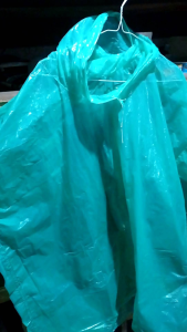 Sun Shine Jas Hujan Plastik Jaket Celana Dobel Press