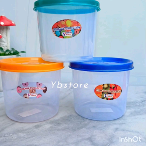 Toples Plastik Kecil Bulat 100ml 200ml SWEDIA TANTOS Wadah Serbaguna Bisa Di Jadikan Tempat Bumbu Dapur Murah Meriah