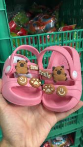 sandal anak perempuan laki laki tali belakang karakter SMILE