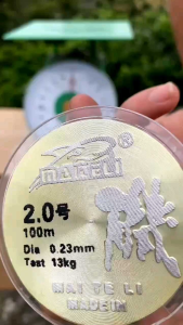 Cước Câu Cá Hộp Sắt Maiteli 100m Loại 1 Cước Buộc LinkLàm ThẻoLàm Trục... Chịu Tải Cao...