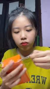 [Nội Địa Trung]. Mặt nạ sủi bọt cà rốt yanfu thải độc trắng da 12 gói sạch bụi bẩn dầu thừa giảm mụn đầu đen detox da sáng mịn