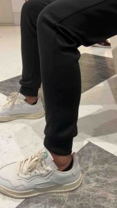 Celana Jogger Polos Black NoBrand Bahan Misty Premium