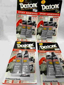 LEM BESI DEXTONE EPOXY 5 MENIT 48 GRAM ORIGINAL /LEM CAMPUR SERBAGUNA