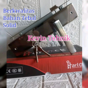 Handle Kunci Pintu Rumah Set Besar 25 cm Kunci Pintu Rumah Komplit Gagang Kunci Pintu Rumah