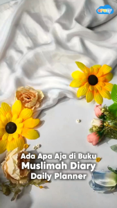 Buku Muslimah Diary Daily Planner Arasy