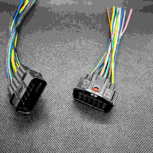 soket socket kabel sambungan pin 12 waterprof set male female