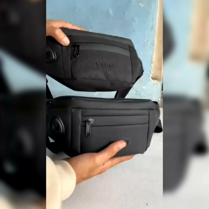 STARLET NETRAL Tas Pinggang Waterproof Waistbag Pria bara Api Tas Selempang