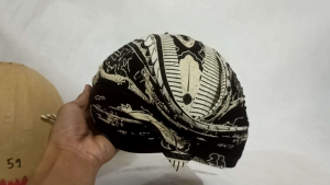 Blangkon Jogja senopaten alusan full jahit bisa lipat dan cuci