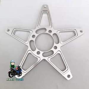 SUZUKI RAIDER 150 CNC ADAPTOR DISC STAR DESIGN RAIDER 150 FI DISC BINTANG FOR FRONT RIM DISC PLATE SATRIA 5 POINTED DISK