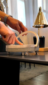 Xiaomi Ezvalo Music Lamp with Wireless Charging & Bluetooth Speaker | 4 in 1 Multifunction Minimalist Adjustable Phone Holder Stand