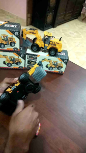 excavator battery operated toys kids mainan