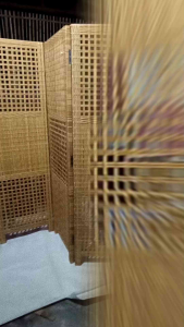 Sketsel Pembatas Ruangan Rotan Sintetis Sekat Ruangan Minimalis Murah