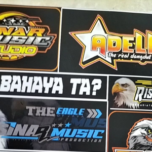 Stiker Sound | Stiker 1 Lembar | Stiker Pack Ukuran 21cmx31cm