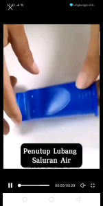 PENUTUP LUBANG SILIKON TUTUP SALURAN PEMBUANGAN WASTAFEL KAMAR MANDI