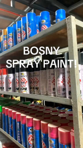 Bosny Spray Paint Acrylic 400cc | High Gloss & Matte Finish |Original
