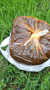 10kg Mỡ bò bôi trơn chuyên bơm ô tô máy xúc ủi bôi trục khớp màu vàng xanh