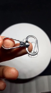 Cantolan 2cm NEKEL & EMAS kaitkan tas kait tas warna putih kualitas import