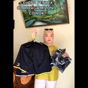 Paket 100 Ribu Dapat 13 pcs (LOGO STRIP) celana pendek santai pria olahraga kolor Terbaru