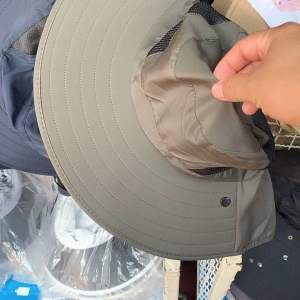 ✨หมวกแก๊ปชาวสานคลุมหน้าคลุมหลัง ✨ผ้าร่ม