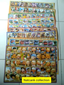 POSTER KARTU ANEKA GAMBARAN UKURAN BESAR PAKET ISI 5 LEMBAR