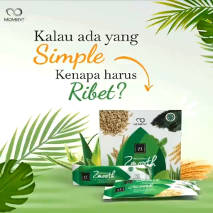 Zmooth Moment Original Terlaris Solusi Asam Urat Kolesterol Diabetes Diet Herbal Sehat BPOM