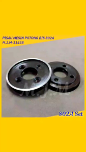 ( Grade AA ) Pisau Potong Bis Otomatis 802A / Mata Pisau Potong Mesin Bisban MISO-11438 ( mesin jahit konveksi )