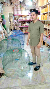 สุ่มไก่ สุ่มไก่เหล็ก สุ่มเหล็ก5ขา ขนาด95×73เซน