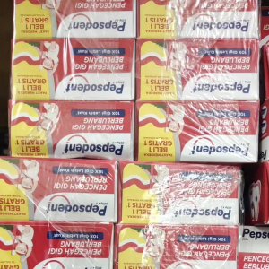 PEPSODENT pasta gigi 225grm isi 2/Pepsodent pasta gigi pencegah gigi berlubang 225grx2