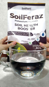 SOIL FERAZ KEMASAN 1KG | ASAM HUMAT 65% + KALIUM 25% + MIKRO 10% | PEMBENAH TANAH