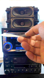 Máy phát nhạc liền Amply Kenwood DPX 50MDN. Tính năng CD / Md /Aux 3.5/ Cd mp3/ radio.