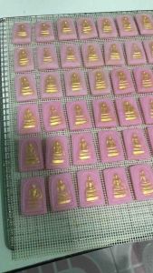 อาลัวพระเครื่อง แบบปัดทอง คละสี หวานน้อย