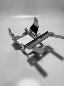 Breket dudukan lampu ninja ss crome tebel satu set