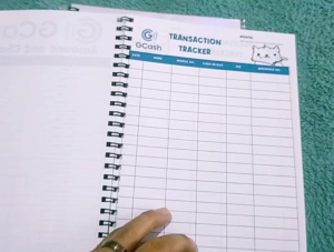 Gcash Transaction Record/Notebook: Your Personal Finance Organizer
