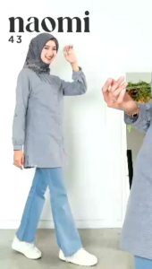Blouse Naomi 43 By Ethica: Desain Elegan & Atasan Terbaru