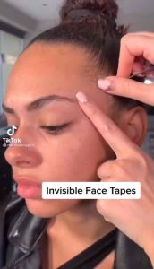 40pcs Face Lift Tape V Shape lifting Invisible Thin Face Anti Wrinkle Sticker Adhesives Forehead Neck Eye Chin Decree Pad Anti Aging Patch Facial Slimming Mask Facial Line Sagging lifting Patches makeup device