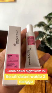 Keajaiban Perawatan Malam dengan Gel Pemutih Malam & Terhidrasi dari Tomat Putih