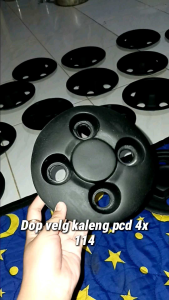 Dop mobil velg kaleng  PCD 4X100 Bisa cod 1 set =4 pcs
