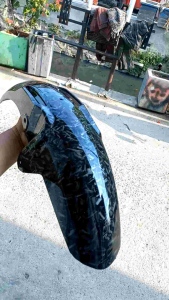 spakbor depan satria fu facelift Karbon forget