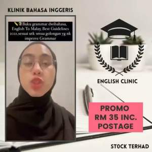 [READY STOCK] Buku Klinik Bahasa Inggeris PT3 SPM MUET IPT 2023/2024 [Basic to Advances] Sir Asyraf