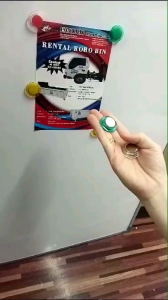 30MM Super Strong Magnet Button Suitable  White Board /Glass Board /  Fridge Magnet /  COLOUR RANDOM/Assorted Colour