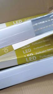 10 Bóng Đèn led bán nguyệt 60w 2 hàng led dài 1m2 sáng trắng giá tiết kiệm