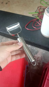 Dao bào rau củ quả cắt thái sợi nạo hoa quả 4 trong 1 bằng Inox 304 không han rỉ sáng bóng an toàn #vattuducduyen