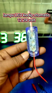 LAMPU LED KEDIP OTOMATIS 3 MATA 24VOLT